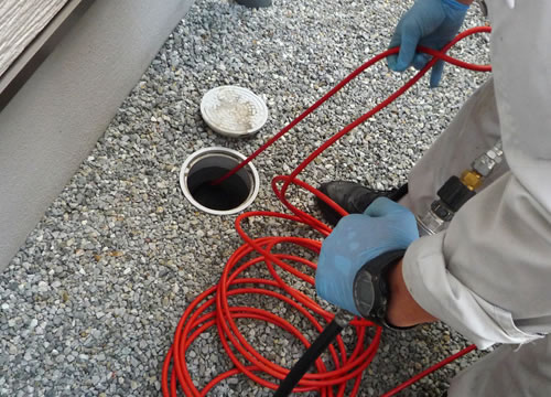 排水管高圧洗浄事業